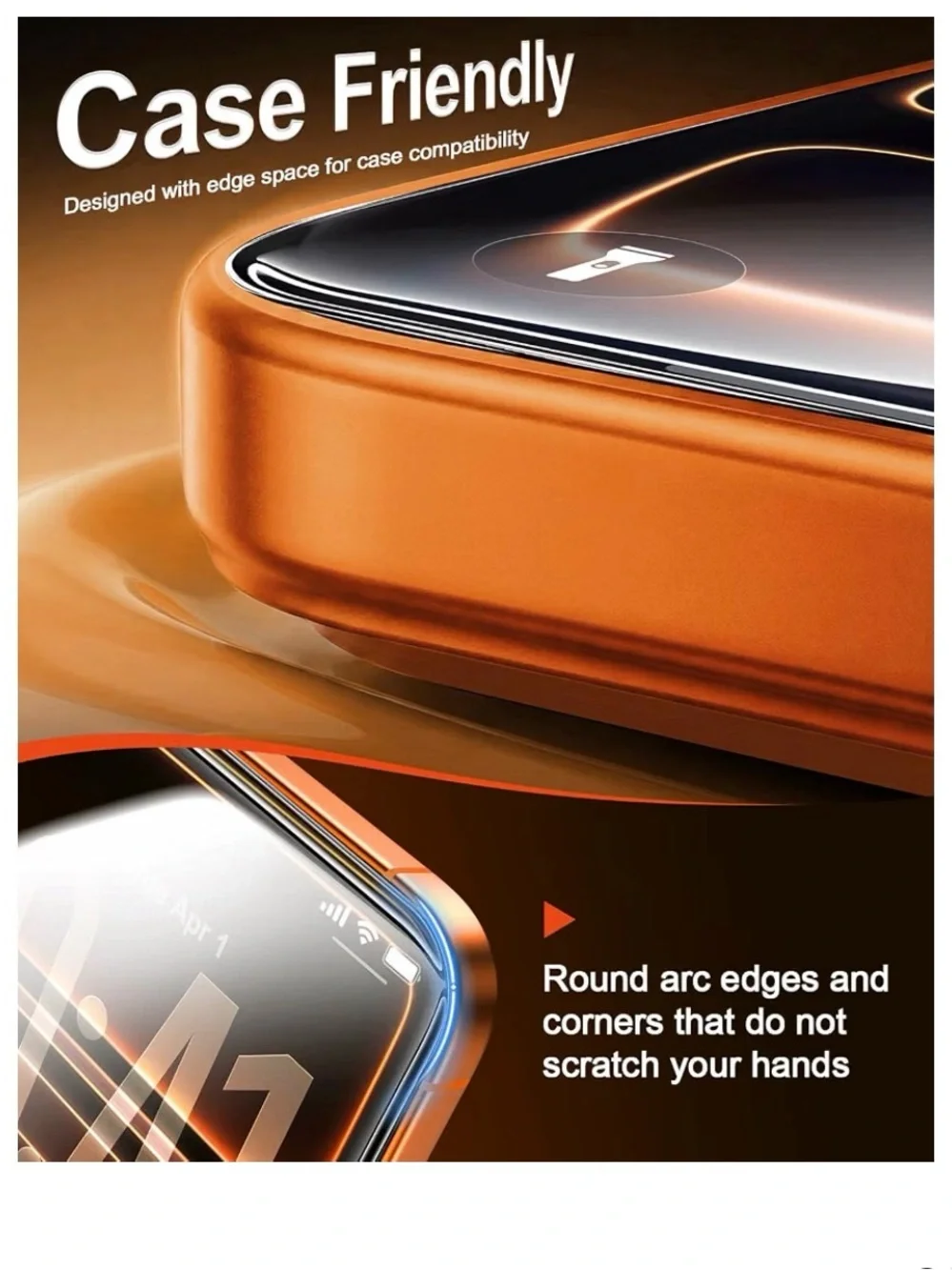 RUWA dust free Screen Protector (2-Pack) for iPhone 15 Pro Max - Clear MEW